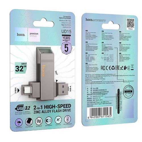 Hoco chiavetta ud15 usb 2 - hoco,